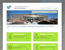 Tablet Screenshot of kurhaus-badschallerbach.at